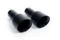 Cat-Back Exhaust System, Dual 100mm GT100B Black Tips