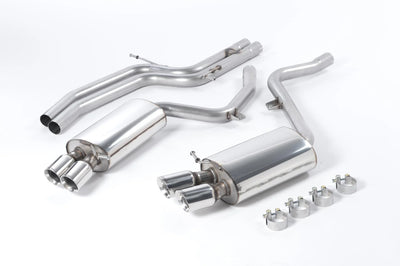 Cat-Back Exhaust System, Non-Resonated