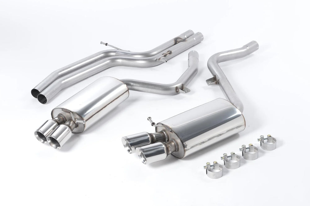 Cat-Back Exhaust System, Non-Resonated