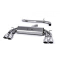 Cat-Back Exhaust System, Quad Polished Oval Tips