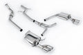 Cat-Back Exhaust System Quad-Outlet GT80 Trims