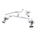 Cat-Back Exhaust System Quad-Outlet GT80 Trims