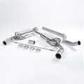 Non-Resonated Cat-Back Exhaust System 76.2mm