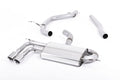 Cat-Back Exhaust System, Non-Resonated, Twin 80mm Jet Tips