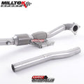 3-Inch Cast Downpipe w/ HJS 200-Cell Cat