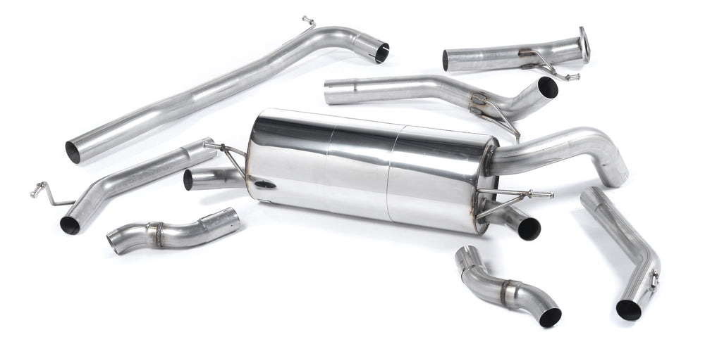 Cat Back Exhaust, Non-Resonated