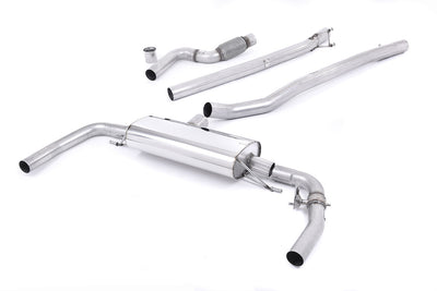 Cat-Back Exhaust System 3-Inch Stainless Steel
