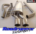 Cat-Back Exhaust System 2.50" Non-Resonated Stainless Steel