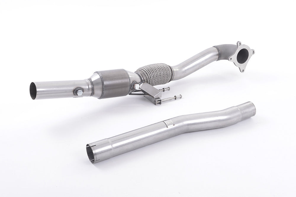 3-Inch Cast Downpipe w/ HJS 200-Cell Cat