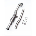 3-Inch Cast Downpipe w/ HJS 200-Cell Cat