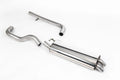 Non-Resonated Cat Back Exhaust 2.50" Stainless Steel