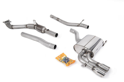 Non-Resonated Turbo-Back Exhaust