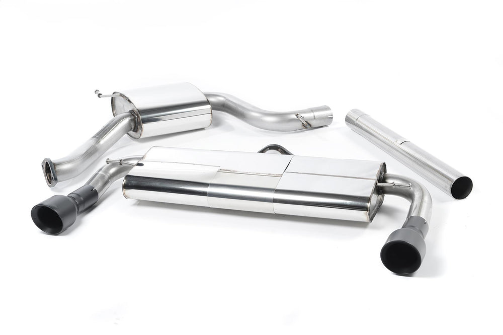 Cat-Back Exhaust System (Resonated) with GT-100 Cerakote