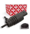 12V Windscreen Washer Pump with Two Connectors