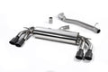 Non-Resonated Cat-Back Exhaust System with 3-Inch Pipe and