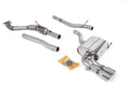 Non-Resonated Turbo-Back Exhaust System