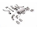 Cat-Back Exhaust System w/ Quad 90mm GT90 Titanium Trims