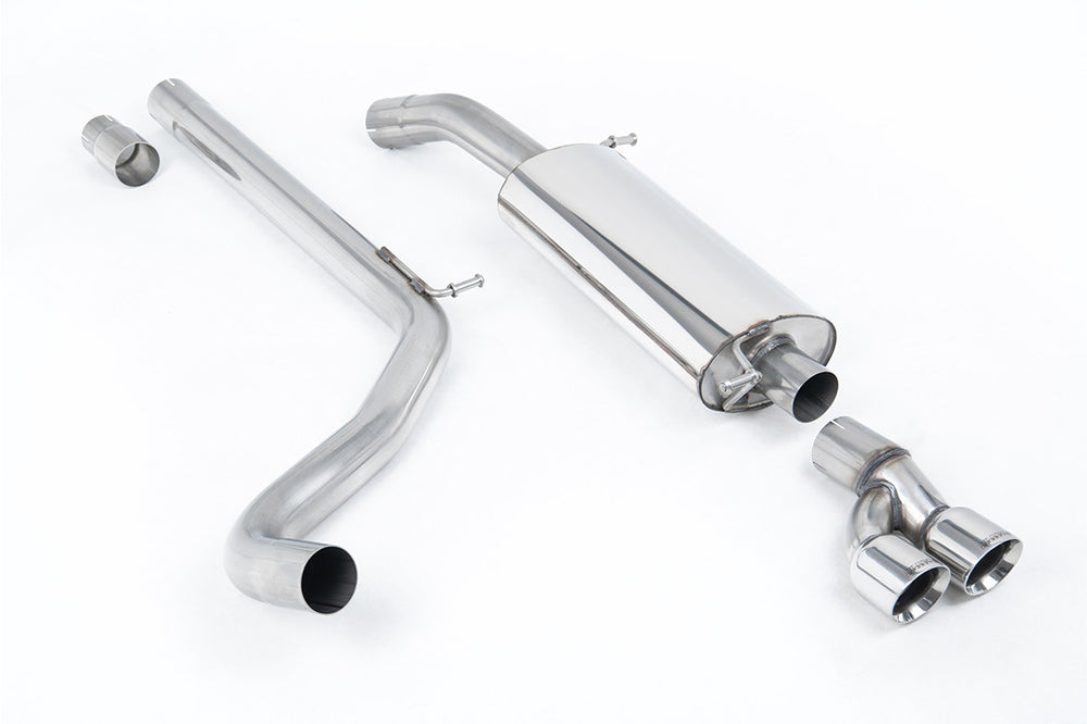 Cat-Back Exhaust System Twin 80mm GT80 Tips