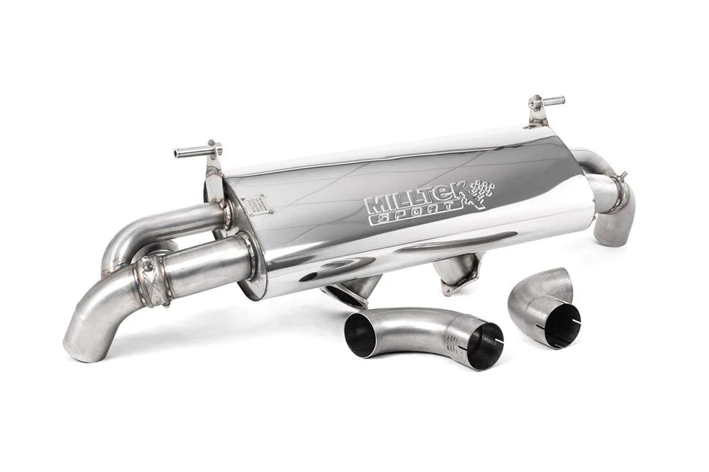80mm Non-Resonated Cat-Back Exhaust System