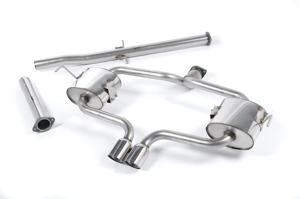 2.50" T304 Stainless Non-Resonated Cat-Back Exhaust System