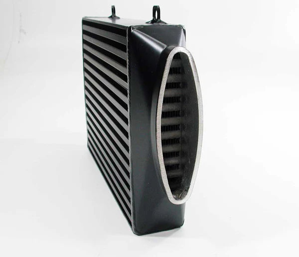 Intercooler, Bar and Plate, Black Powder Coat