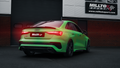 Race Cat-Back Exhaust System 80mm Non-Resonated