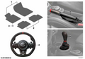JCW Pro Alcantara Steering Wheel Rim with Carbon Fiber Trim