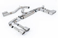 Particulate Filter-Back RACE Exhaust 80mm GT-115 Titanium Tips