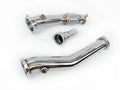 3-Inch Stainless Steel Non-Resonated Downpipe