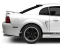 Matte Black ABS Rear Window Louver