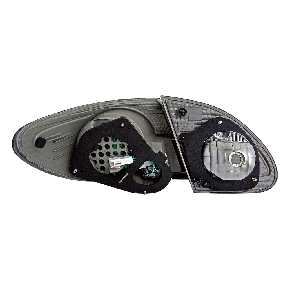 Chrome Smoke LED/Halogen Tail Light Set