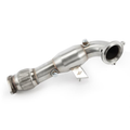 3-Inch 304 Stainless Steel Catted Downpipe