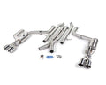 304 Stainless Steel Cat-Back Exhaust w/ Chrome Tips