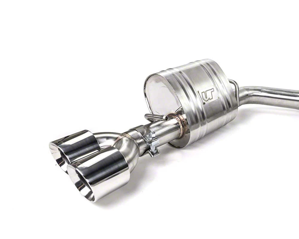 304 Stainless Steel Cat-Back Exhaust w/ Chrome Tips