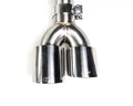304 Stainless Steel Cat-Back Exhaust w/ Chrome Tips