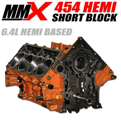 454 HEMI Stroker 6.4L Short Block Engine