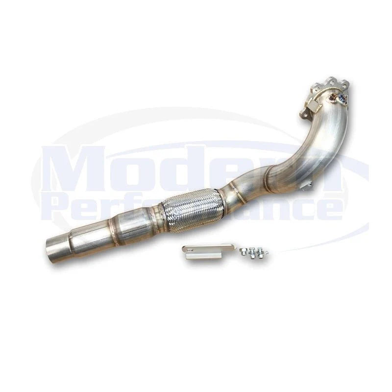 3.5-Inch Stainless Steel O2 Housing & Downpipe Assembly