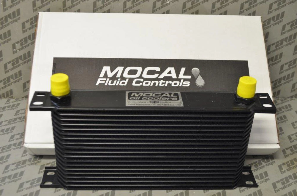 19-Row Oil Cooler with -10 AN Fittings