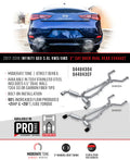 Pro Series 3.0L T304 Stainless Cat-Back Exhaust System