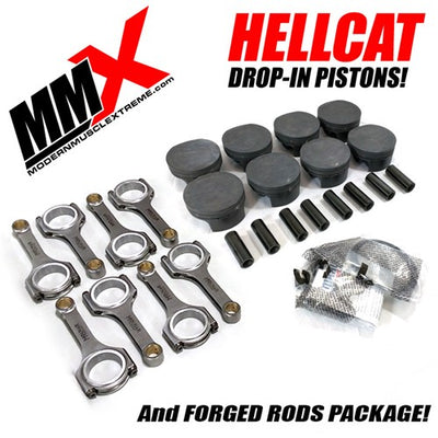 6.2L HEMI Forged Drop-In Piston and Rod Package