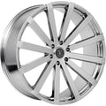 VW12B 20x8.5 +13mm 5x115mm Chrome Wheel