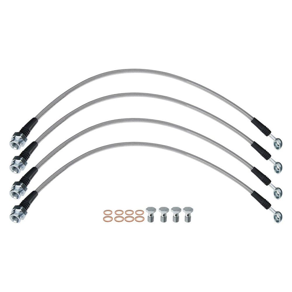 Braided Stainless Steel Brake Line Kit