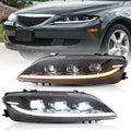 LED Headlight Assembly w/ Sequential Turn Signal