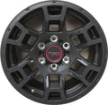 TRD Pro 17x7-Inch 6-Spoke Flat Black Wheel
