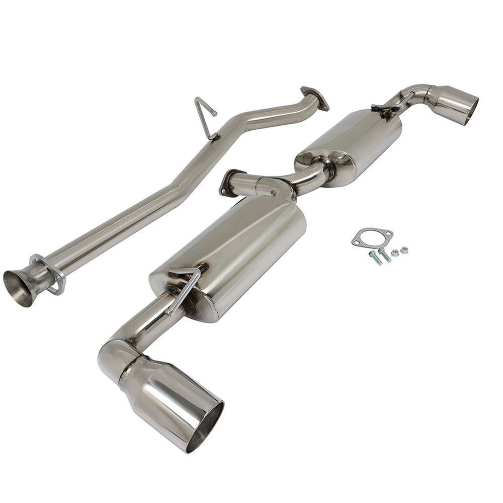 Cat-Back Exhaust System, T-304 Stainless Steel