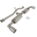Cat-Back Exhaust System, T-304 Stainless Steel