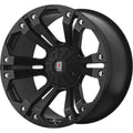 Monster 18x9 Matte Black Aluminum Wheel
