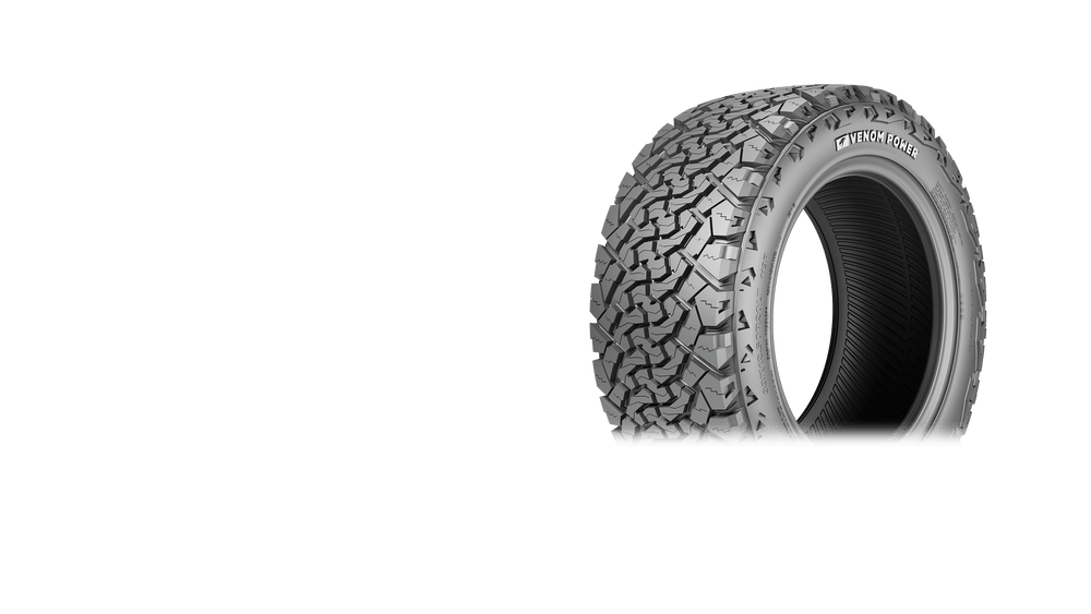Aggressive 3D Sidewall Lug Tire