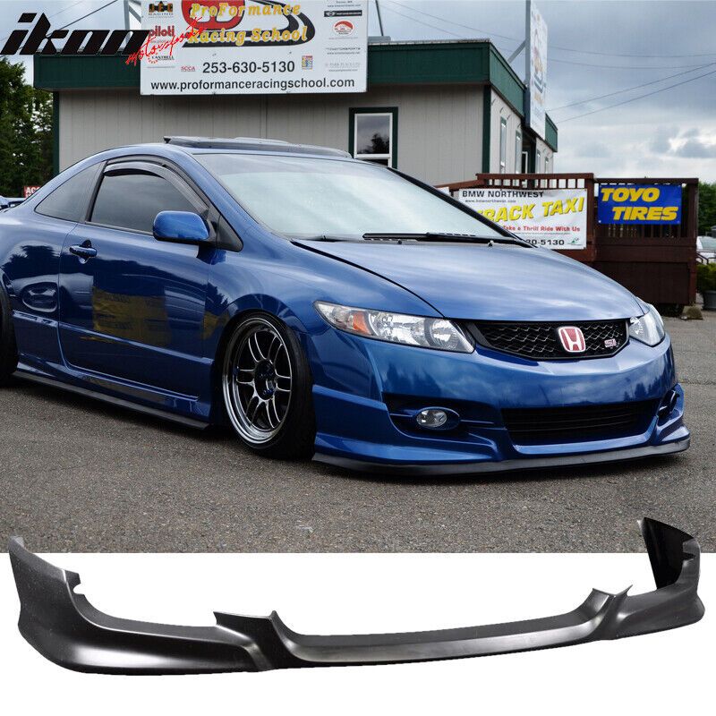 HFP Style Front Bumper Lip Spoiler, Polyurethane