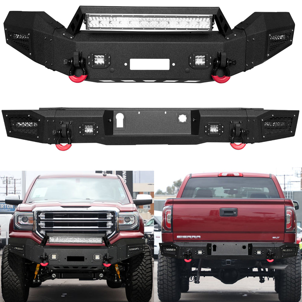 Heavy-Duty Steel Front Bumper